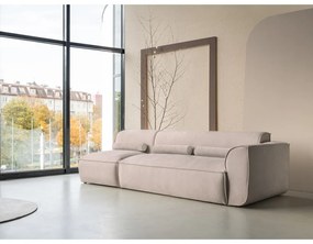 Бежов модулна лежанка (десен ъгъл) Flex Felix – Miuform