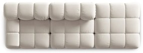 Бежов кадифен модулен диван 282 cm Bellis – Micadoni