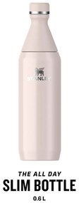 Светлорозова бутилка от неръждаема стомана 600 ml All Day Slim – Stanley