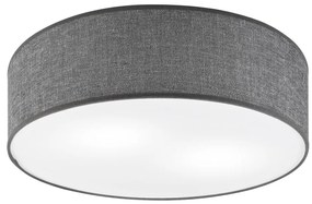 Плафон SIRJA 2xE27/15W/230V, диаметър 45 см, сив