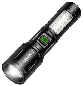 LED презареждаема фенерче 5W, 260 лм, IPX4, 2000 mAh, димер