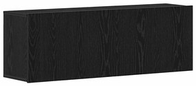 862195 vidaXL ТВ шкафове, 2 бр., черен дъб, 120x30x41 см, инженерно дърво