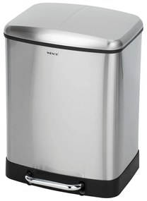 Кошче за отпадъци от неръждаема стомана 24 л Studio Duo - Wenko