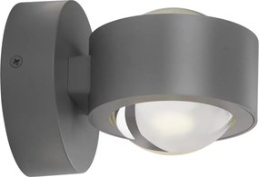 Schöner Wohnen 19331-21 - LED стенно осветително тяло CHIA 2xLED/2W/230V антрацит