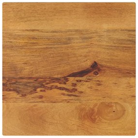 371661 vidaXL Плот за маса, 60x60x3,8 см, квадратен, манго масив