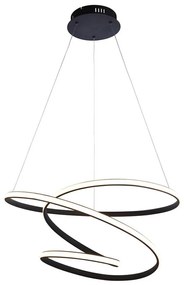 Endon 97632 - LED полилей на кабел DUNE LED/47,5W/230V 3000K черен