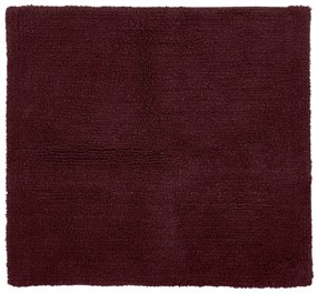 Изтривалка за баня в цвят бордо 60x60 cm Riva - Tiseco Home Studio