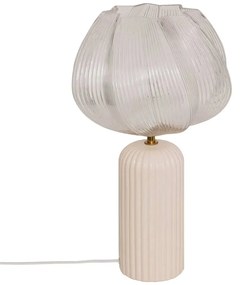 Настолна лампа atmosphera Phylas, 46 cm, Керамика - Бежов