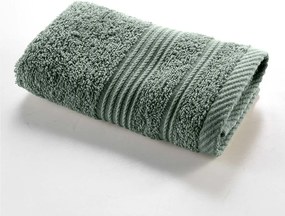 Светлозелена памучна кърпа от тери 30x50 cm Tendresse – douceur d'intérieur