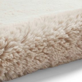 Кремав килим 120x170 cm Super Teddy – Think Rugs