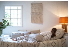 Кремав ръчно изработен вълнен килим подходящ за пране 80x140 cm Lakota Day – Lorena Canals