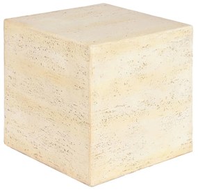 Помощна масичка Home ESPRIT Бежов Магнезиев 40 x 40 x 40 cm