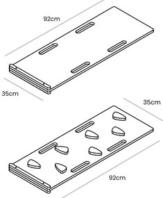 Люлка от масивен бор в естествен цвят 39x75x38 cm Montessori – Meowbaby