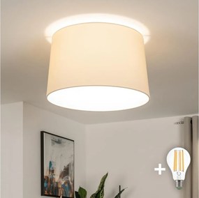 Brilagi - LED повърхностно монтиран полилей CERIA, 1xE27/40W/230V, Ø 45 см, бежов