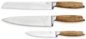 Комплект ножове от неръждаема стомана 3 бр. – Holm