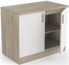 Подов шкаф Poppy 100-Fusiko-Leuko