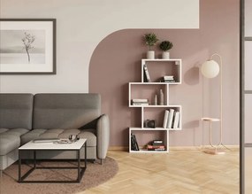 Книжна етажерка Aguero-Бяло