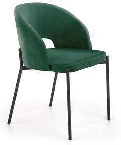 Трапезен стол КH455, зелен