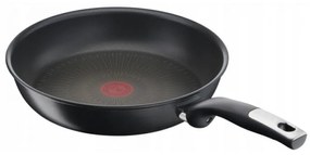 Тиган Tefal G2550472, 24 см, Титаниево покритие, Thermo-Spot, Индукция, Без PFOA, Черен