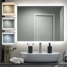 Brilagi - LED огледало за баня LUCE LED/28W/230V 60x80 cm IP44 CRI 90 димируемо + CCT