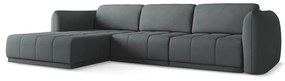 Тъмносив ъглов диван (ляв ъгъл) Hoku – Makamii