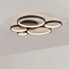 BRILAGI - LED таванно осветително тяло ECHO LED/60W/230V 4000K 50x57 см черно