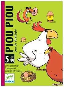 Djeco - Карти за игра Piou Piou DJ05119G