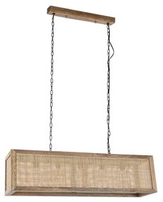 Полилей Home ESPRIT Кафяв Дърво манго 50 W 100 x 27 x 27 cm