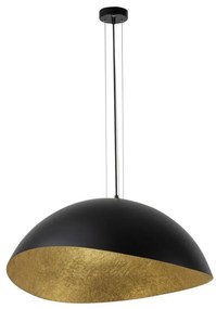 Полилей SOLARIS 1xE27/60W/230V черно/златисто на кабел