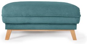 Тюркоазена табуретка от рипсено кадифе Tori – Bonami Selection