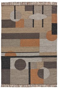 Ръчно изработен килим от рециклиран памук подходящ за пране 120x170 cm Chandia – Universal