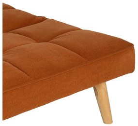 Шенилов разтегателен диван в тухлен цвят 175 cm – Ixia