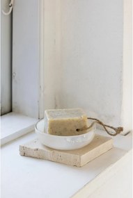 Кремава стъклена сапунерка Opal – Mette Ditmer Denmark