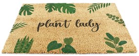 Изтривалка от кокосови влакна 40x60 cm Plant Lady – Artsy Doormats
