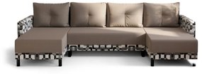 Разтегателен диван в П-образна форма REGON, 290x90x140, rainbow 83/damir 3