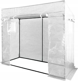 Градинско фолио за бели домати 200 x 77 x 168 cm