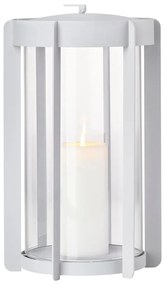 Светлосив LED фенер с USB (височина 35 cm) Firefly – Zone