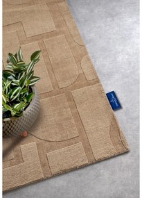 Бежова ръчно изработена вълнена пътека 80x250 cm Alexis – Villeroy&amp;Boch
