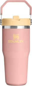 Прасковен термос от неръждаема стомана 410 ml IceFlow™ Flip Straw 2.0 Tumbler Peach Rose – Stanley