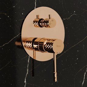 Душ система за вграждане Rea Lungo Diamond Copper