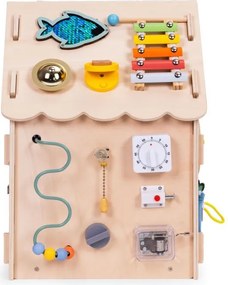 Дървена къщичка за манипулации XXL