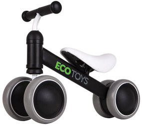 Детски скутер в черно ECOTOYS