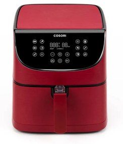 Фритюрник с горещ въздух Cosori Premium Air Fryer CP158-AF, 1700W, 5.5 л, 11 програми, Таймер, Червен