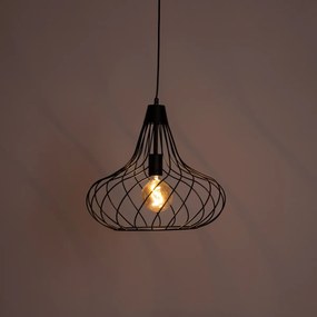 Moderne hanglamp zwart - Iggy