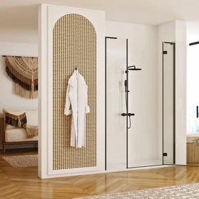 Душ кабинни врати Rea Hugo 110 Black