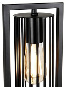 Интелигентна модерна подова лампа черна с WiFi ST64 - Balenco Wazo