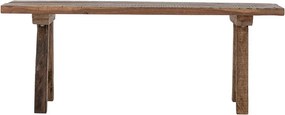 Градинска пейка от масивно дърво в естествен цвят Brosse – Bloomingville