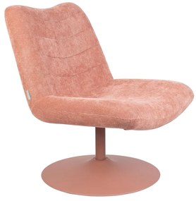 Кресло от розово кадифе Bubba - Zuiver