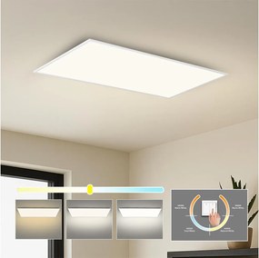 Brilagi - LED таванно осветително тяло SLIMFRAME LED/80W/230V 120x60 см 3000/4000/6000K бяло