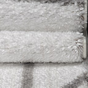 Килим за антре (80 x 150) Puffy 7750 Бял
Сив